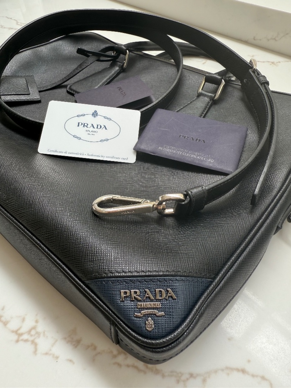 Prada laptop bag